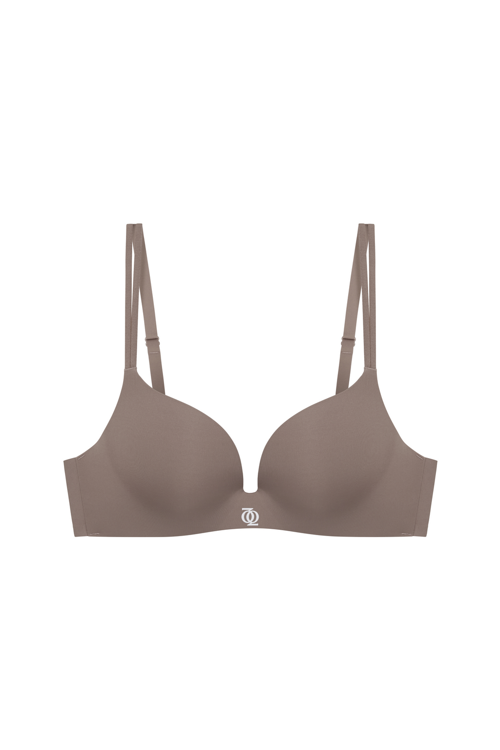 Second Skin Teardrop Push Up Bra Mushroom