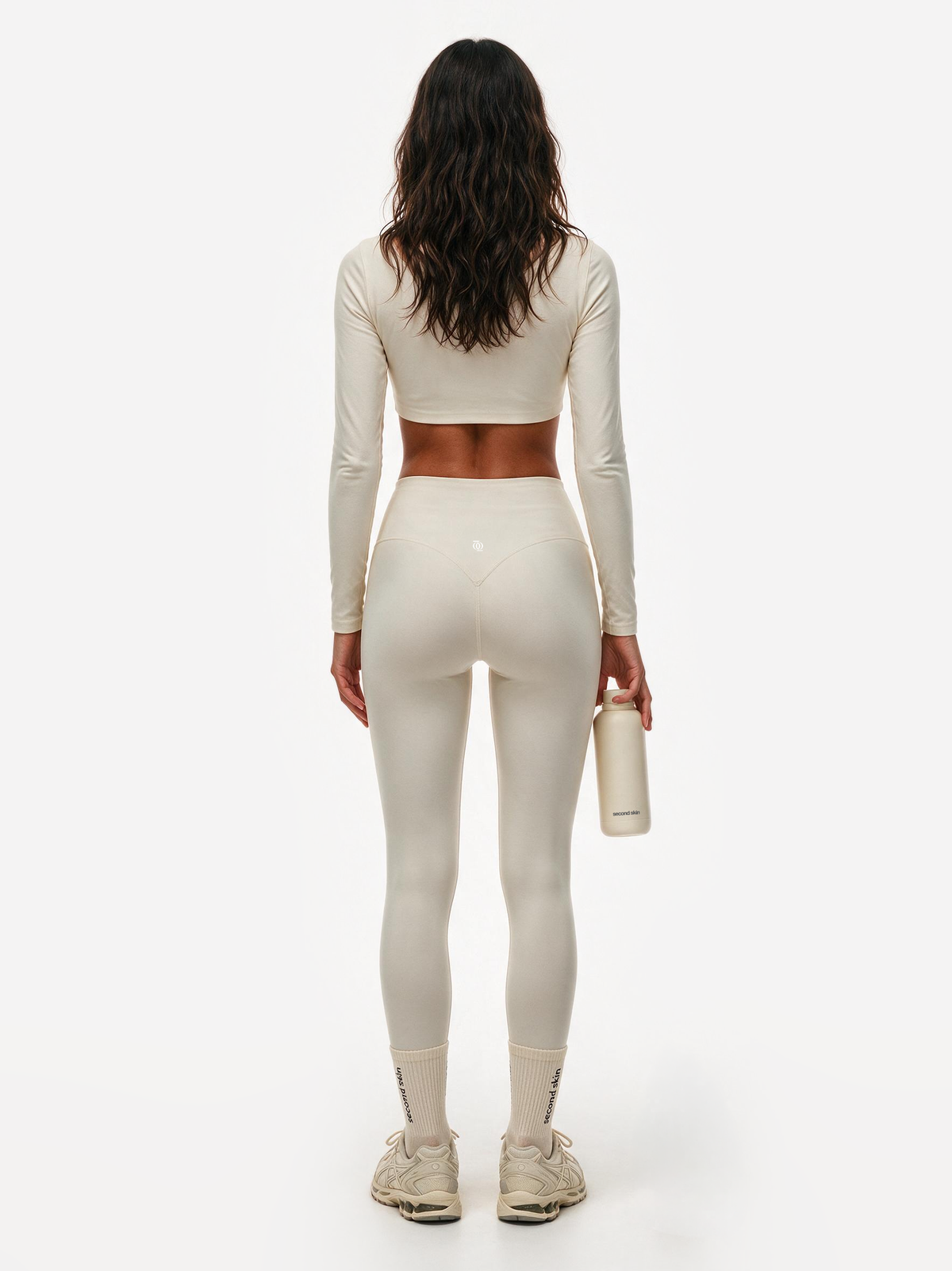Second Skin Studio High-Waisted Legging Ivory