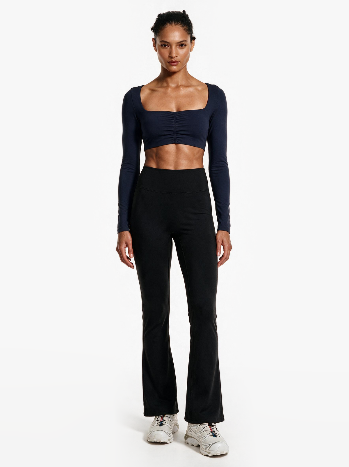 Second Skin Studio Long Sleeve Top Onyx