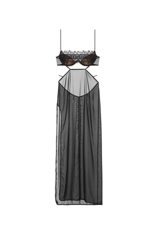 Stardust Maxi Dress Black