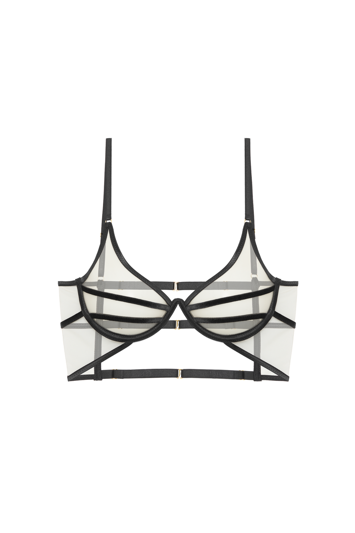 Forget Me Not Bustier Black