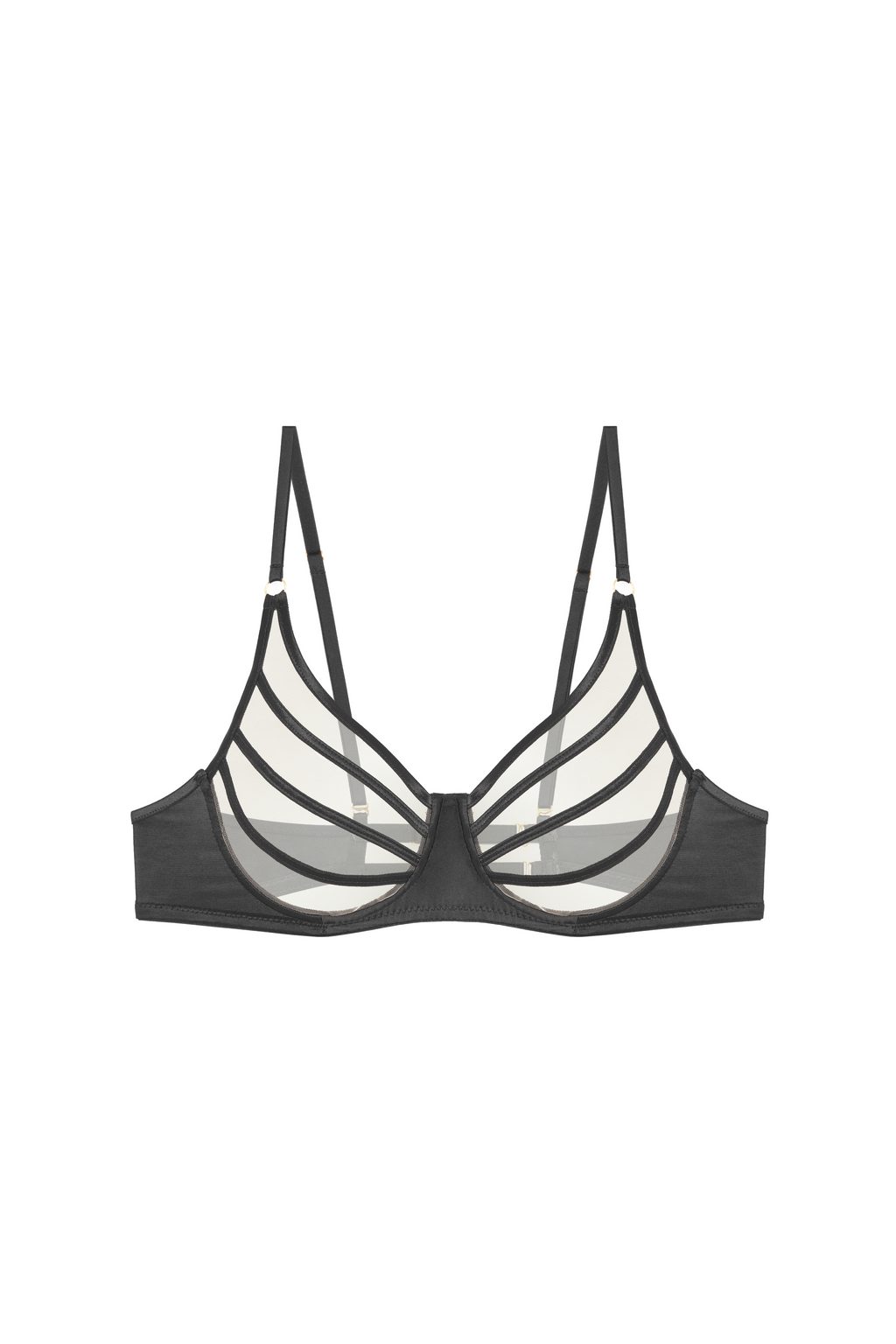 Forget Me Not Full Cup Bra Black
