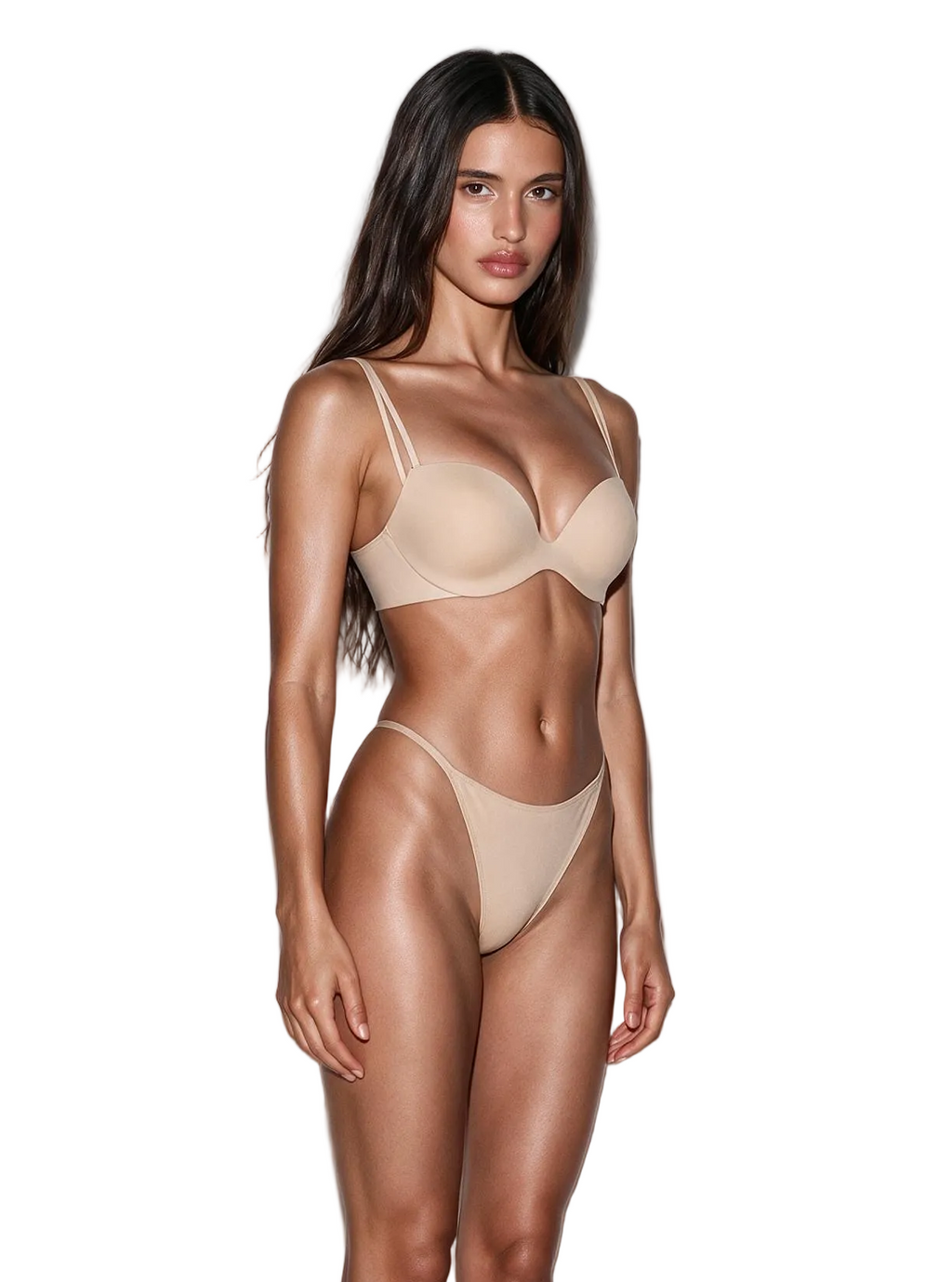 Second Skin Ultimate Wire-Free Push Up Bra Nude